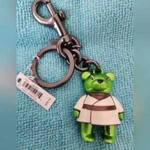 Coach Star Wars Yoda Bear Keychain